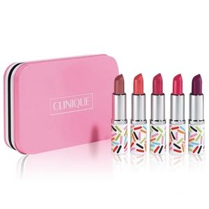 Clinique Candy Store Long Last Lipsticks 5 pieces Gift Set in Tin